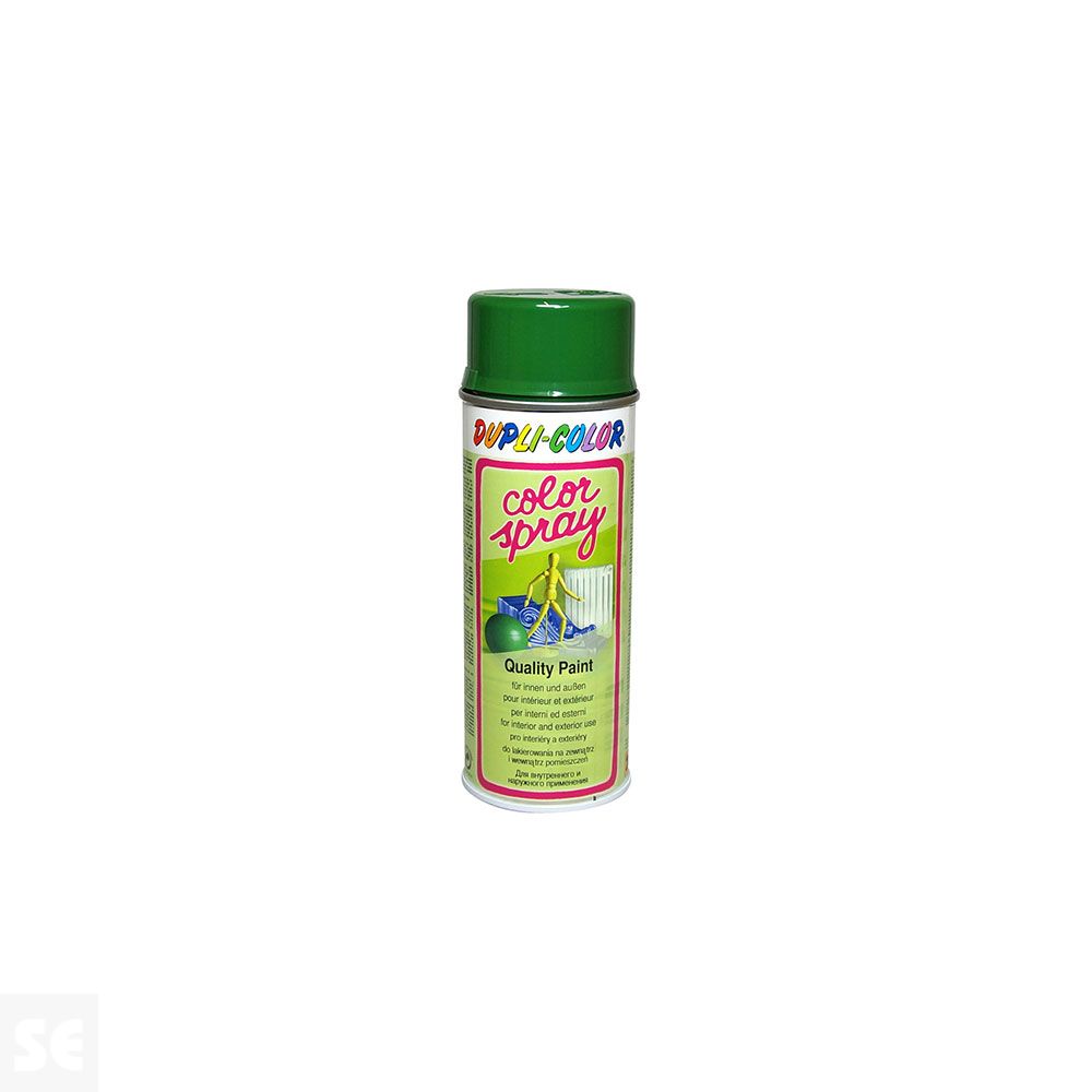 Spray Color Verde Hoja 400ml. Ral 6002 