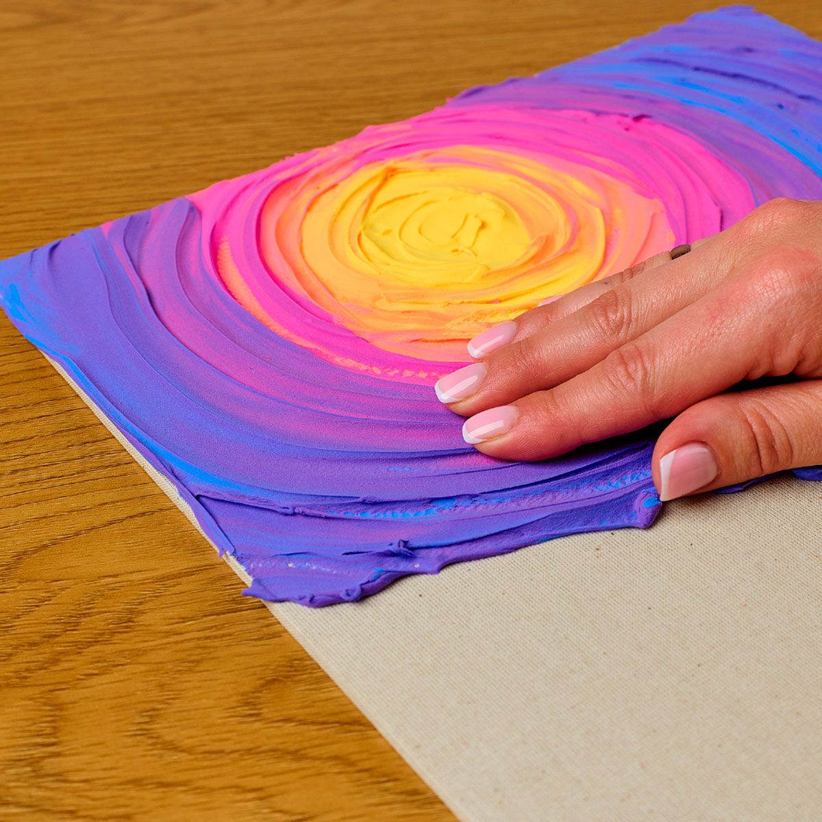 Pintura 3d Diy 30x40 Cm. Park Guell. Barcelona