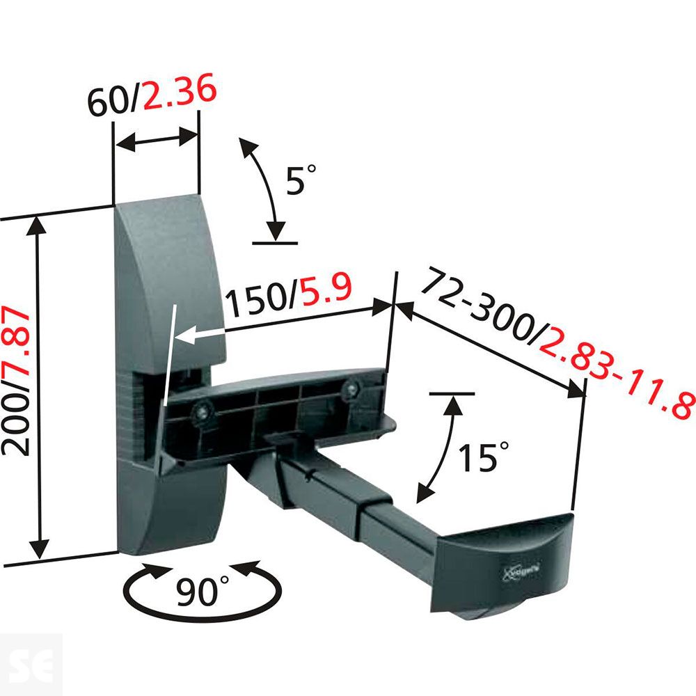 Soporte Altavoz Vlb 200