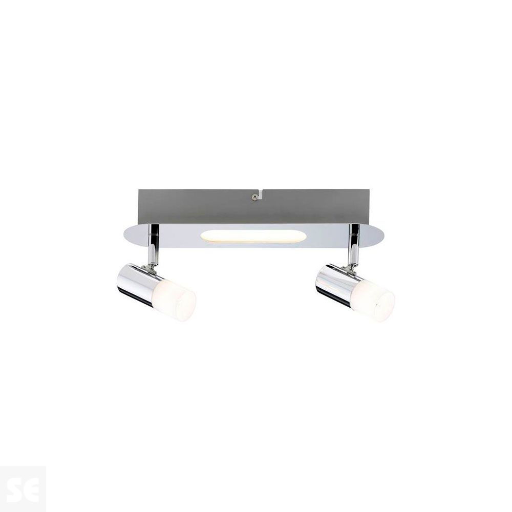 Aplique Foco Lagoon 2x10 W G9 Cromo Ref.66647