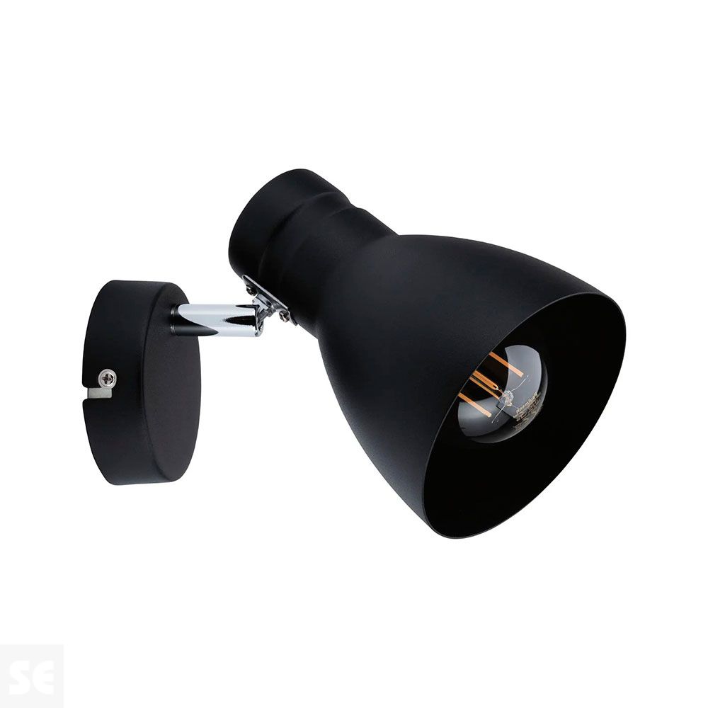 Aplique Davy Metal Negro Max.1x20w- E27 66759