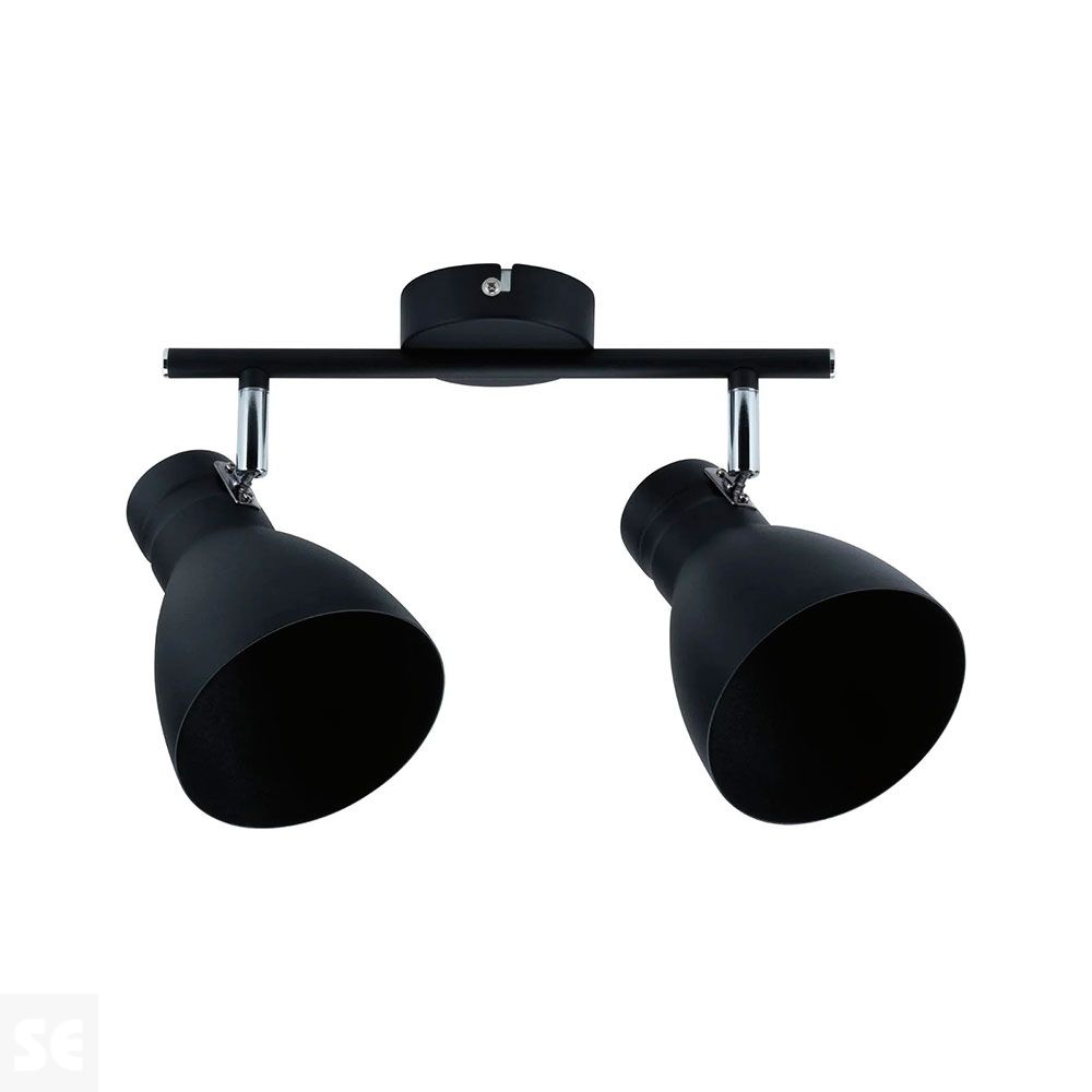 Aplique Davy Metal Negro Max.2x20w- E27 66760