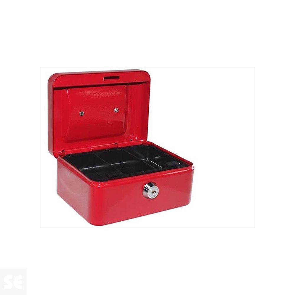 Caja De Caudales Nº2 Rojo 90x200x160Mm