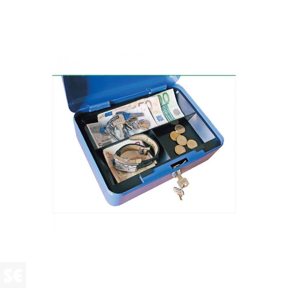 Caja De Caudales Nº2 Azul 90x200x160Mm