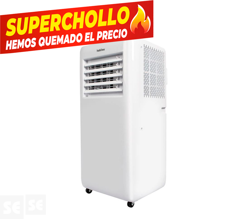 Aire Acondicionado Portátil Ac7000 Habitex 7000 Btu 3en1 R290
