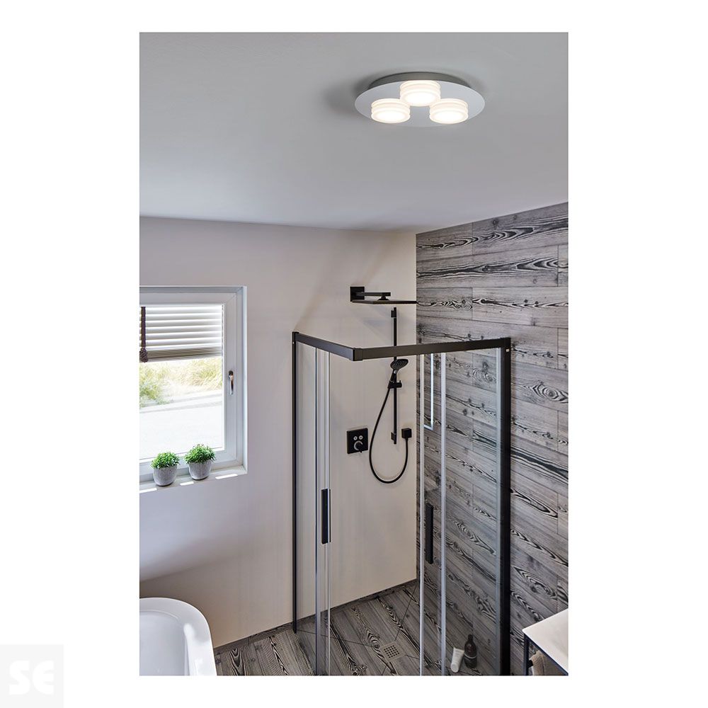 Plafón Doradus Ip23 Led Vtomo 3x5 E 250 mm Ref.70874