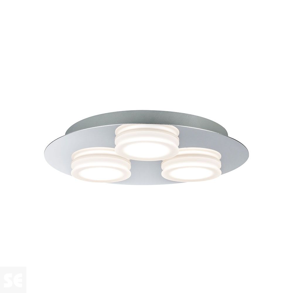 Plafón Doradus Ip23 Led Vtomo 3x5 E 250 mm Ref.70874