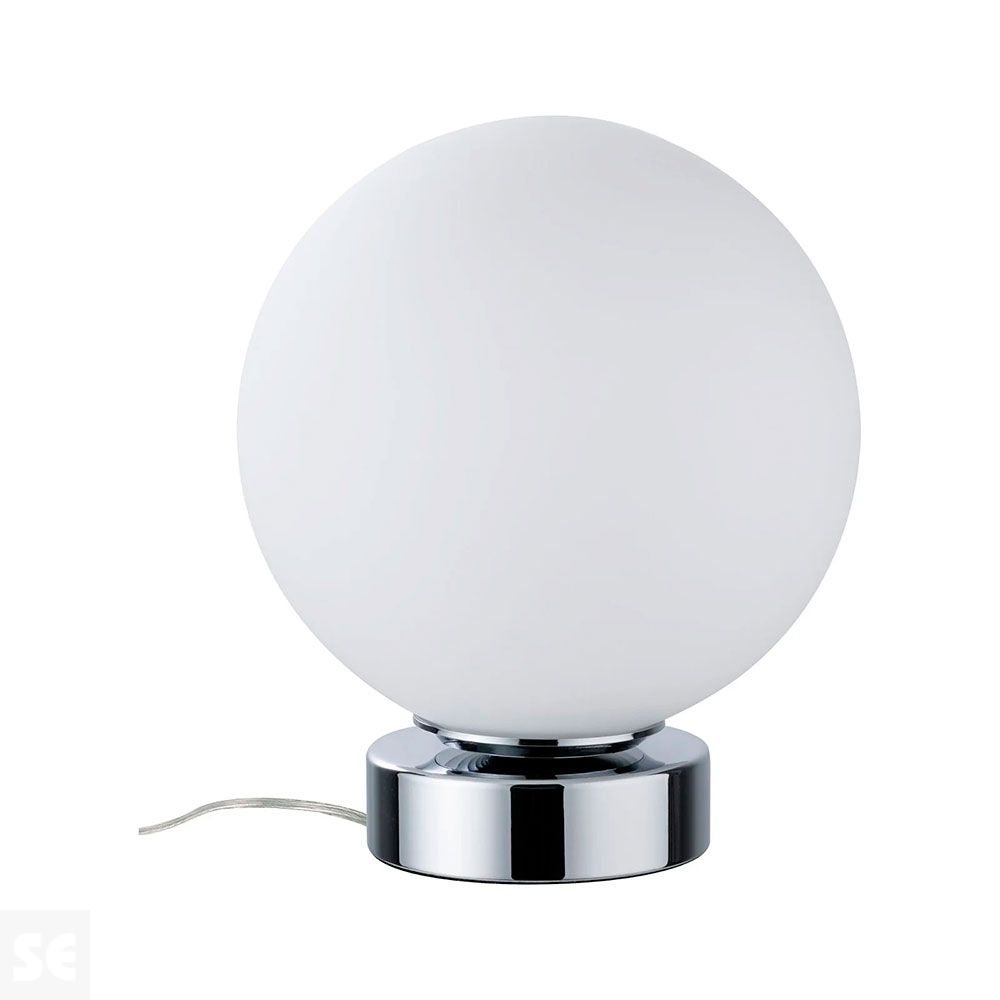 Lámpara Aari Cromo/Opal Max.1x20w-E14 R.77057