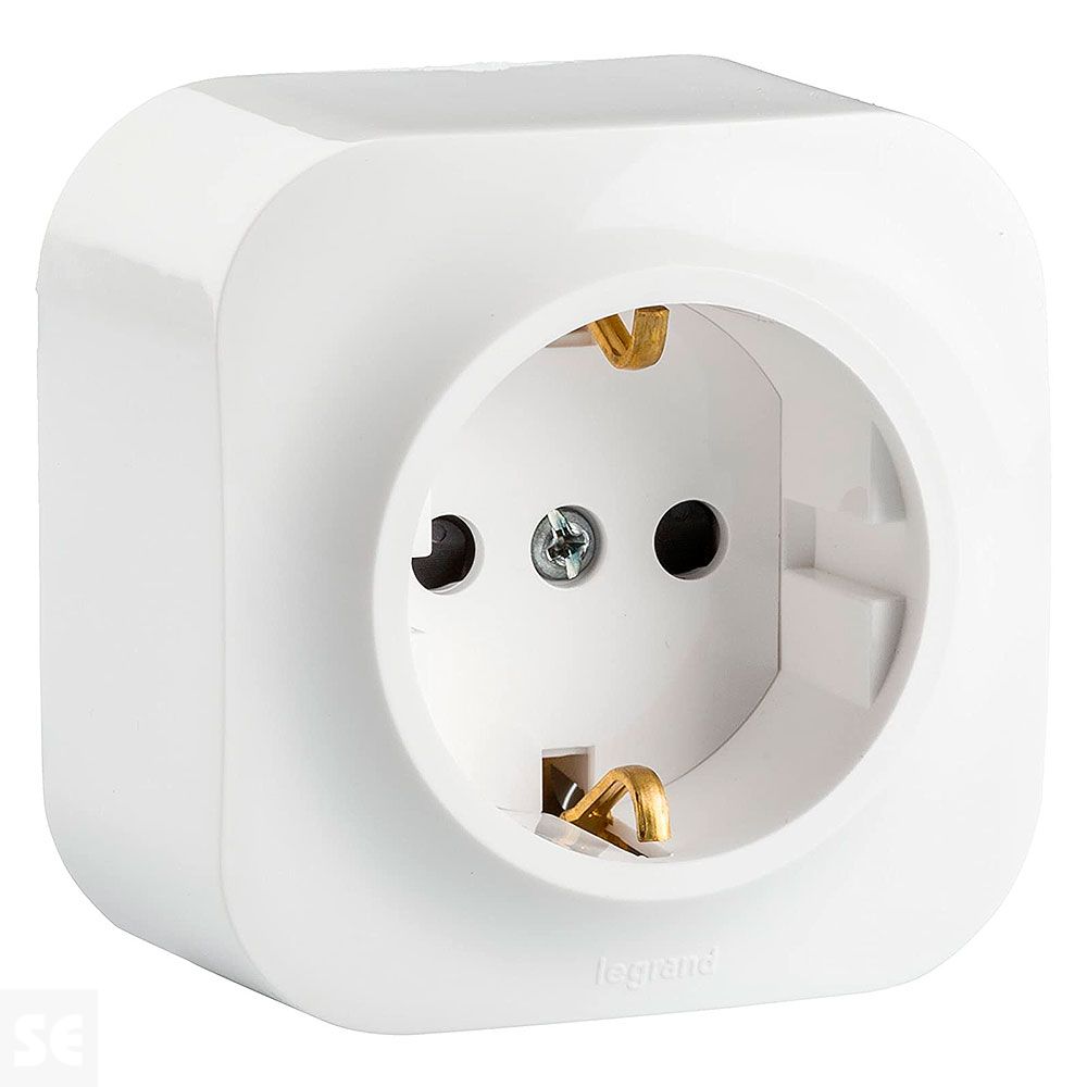 Forix Ip21 Base Blanca 2p+T