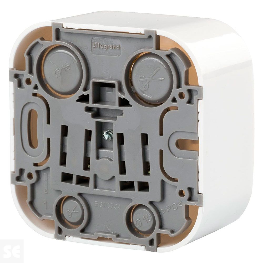 Forix Ip21 Base Blanca 2p+T