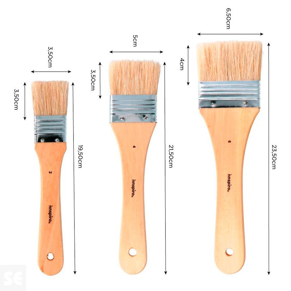 Set 3 Paletinas Cerda 5, 10, 15cm