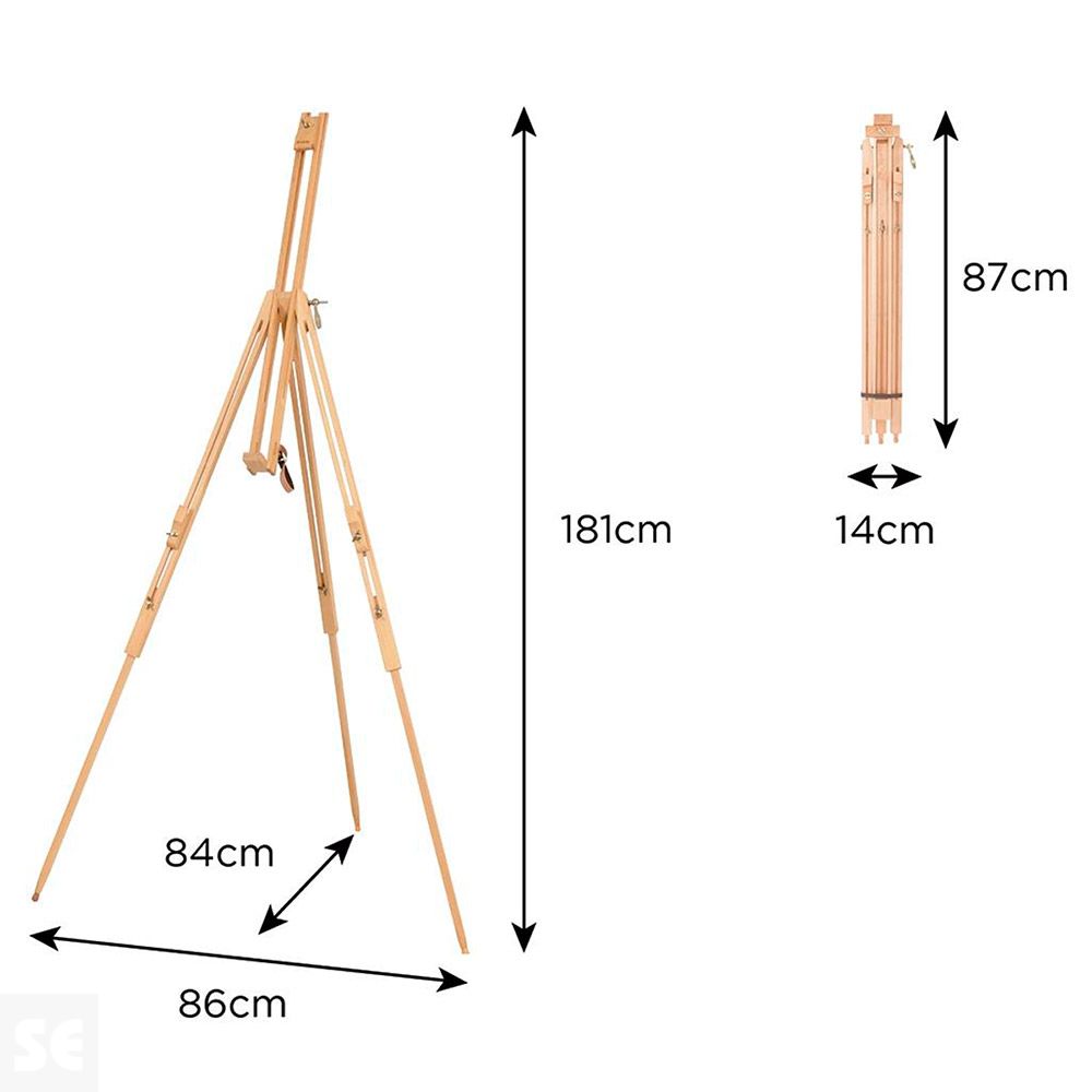 Caballete Madera de Haya 181 cm