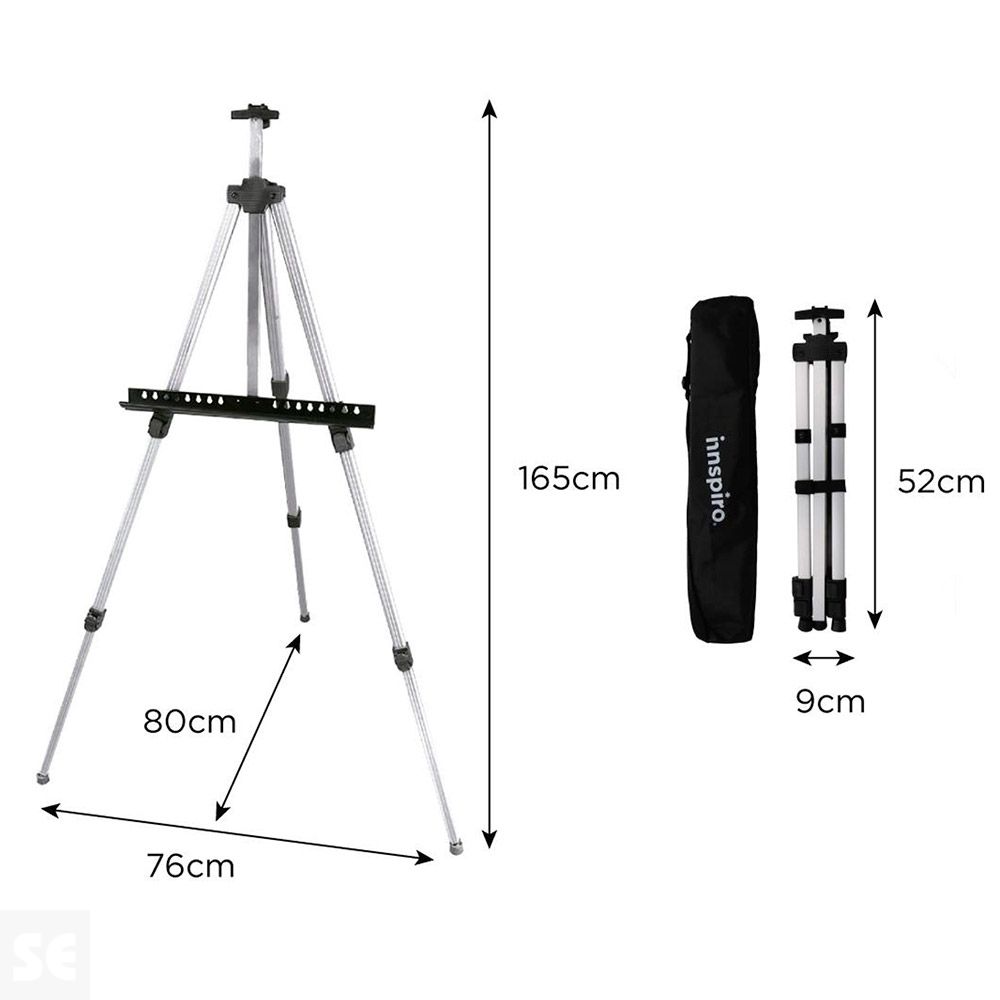 Caballete Plegable Aluminio 165 cm