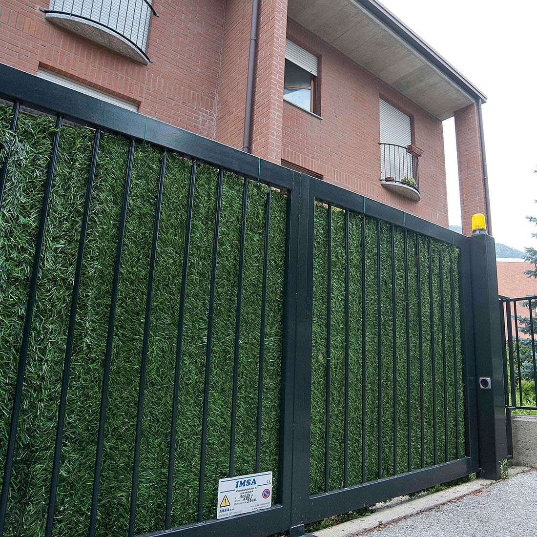 Seto Artificial Divy Optima Verde Flecos Bicolores 2x3 metros