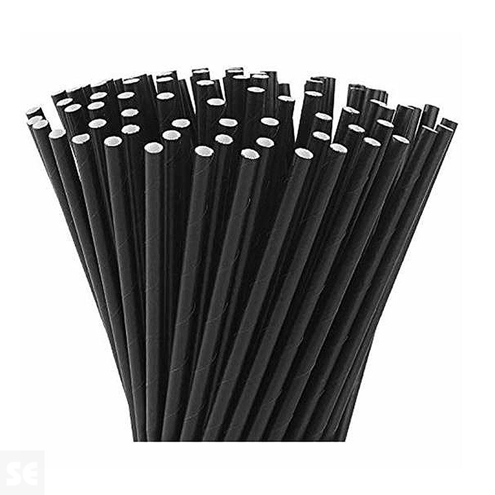 Cañas Cocktail Ct Negro (40 uds.)