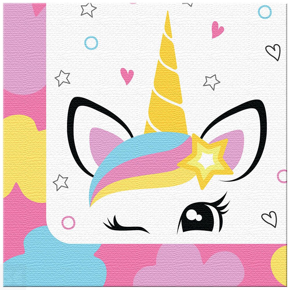 Servilletas 33x33 cm Unicorn Smile (20 uds.)