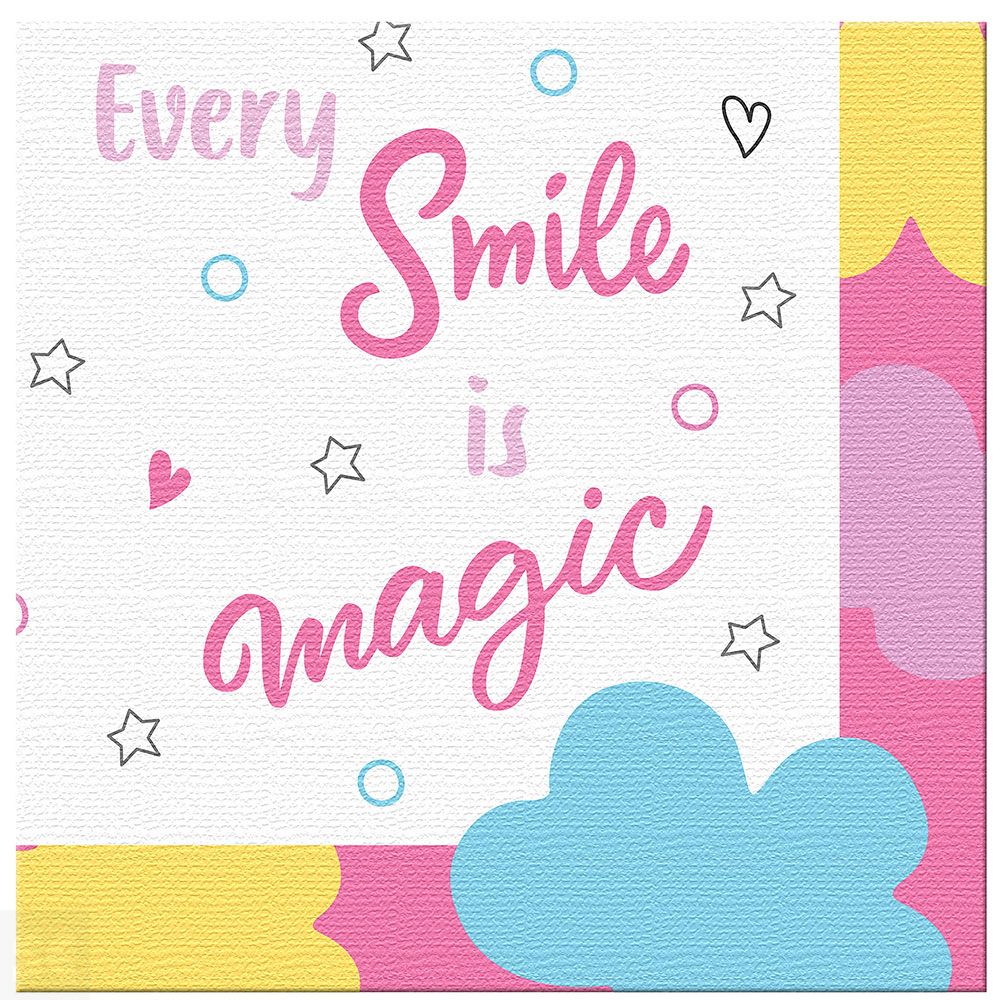 Servilletas 33x33 cm Unicorn Smile (20 uds.)