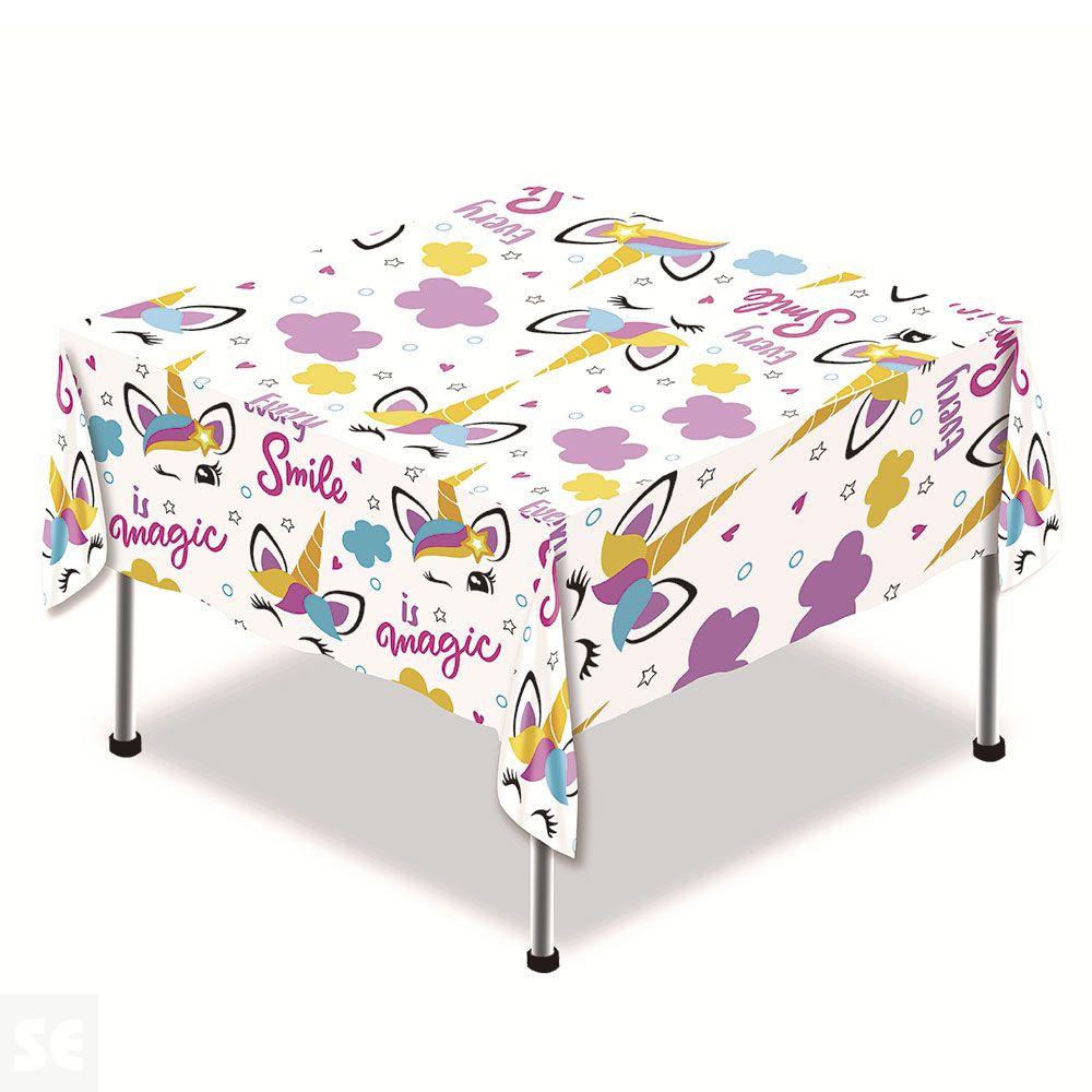 Mantel 120x180 cm Unicorn Smile