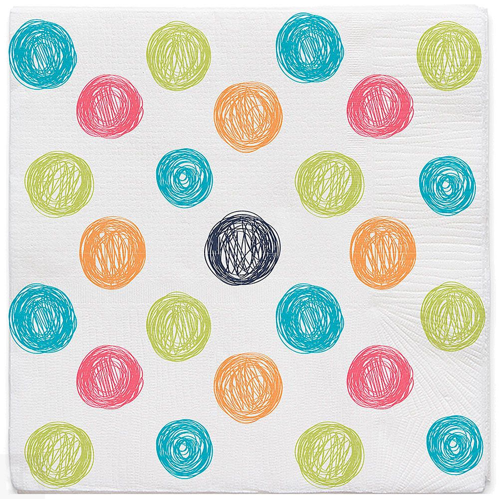 Servilletas 33x33 cm Sketch (20 uds.)