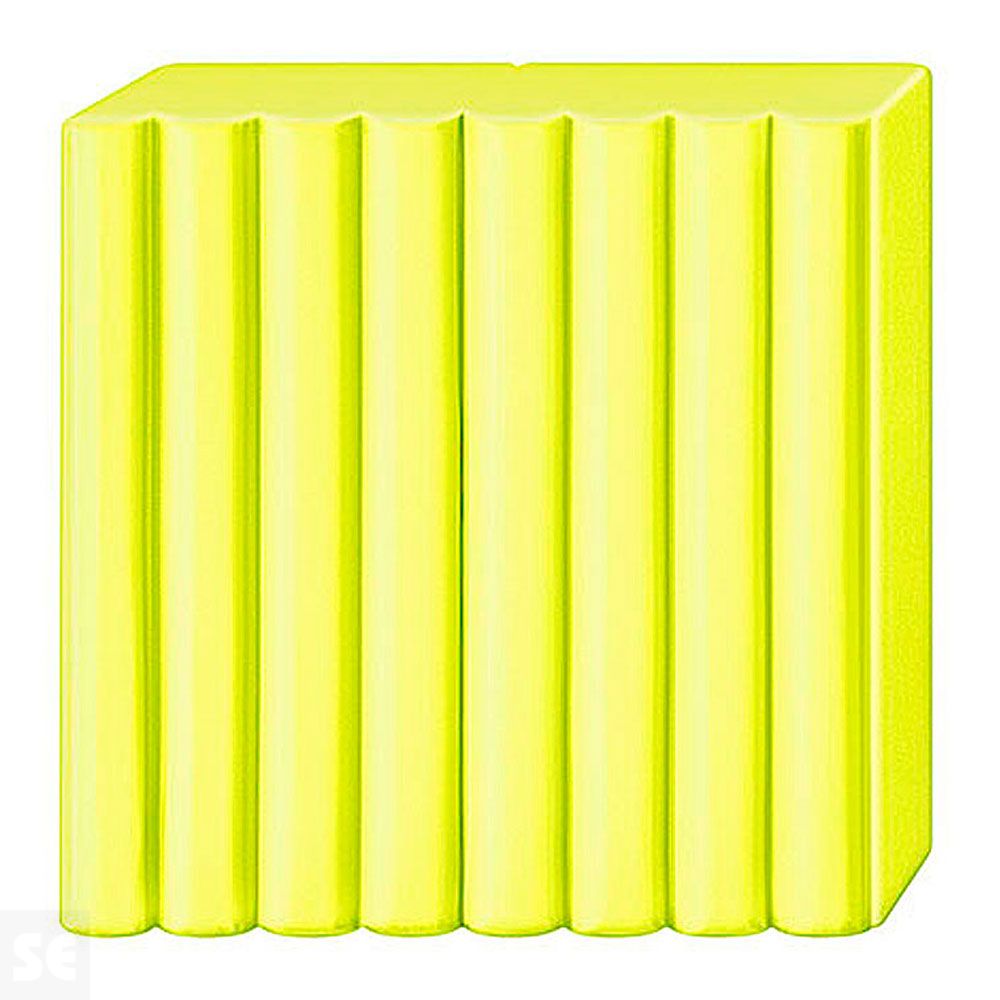 Fimo Pastilla Effect Amarillo Neón 57g
