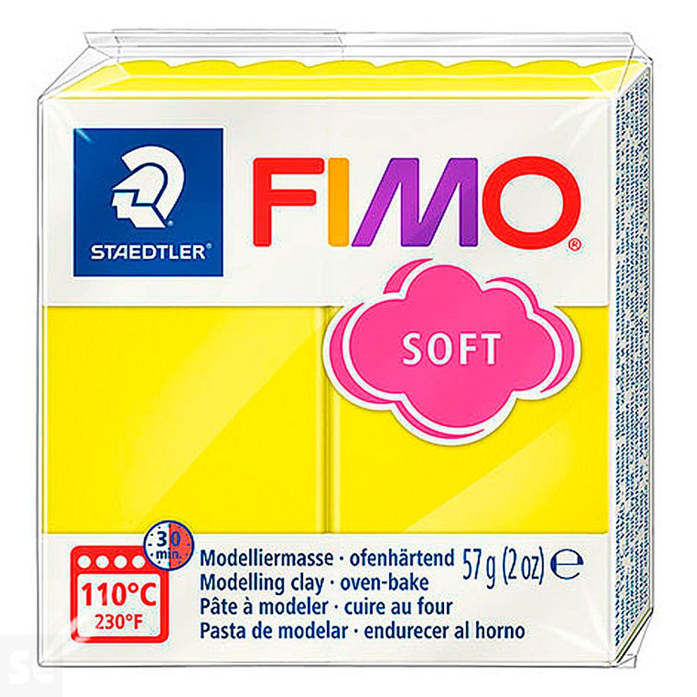 Fimo Pastilla Soft Limón 57g