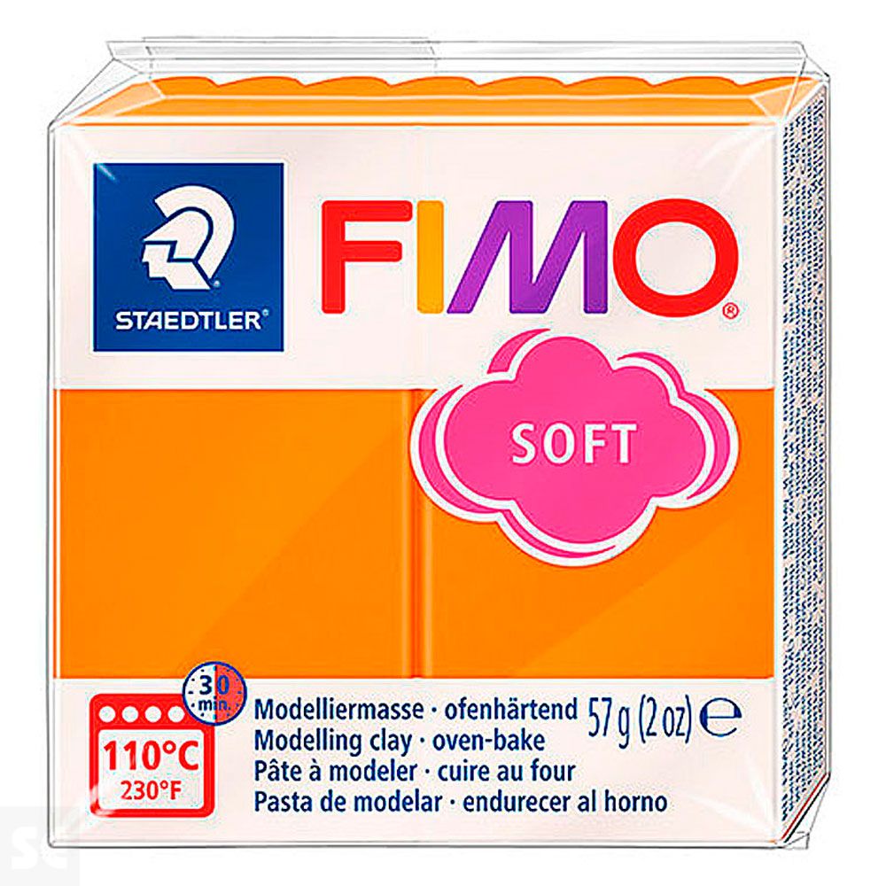 Fimo Pastilla Soft Mandarina 57g