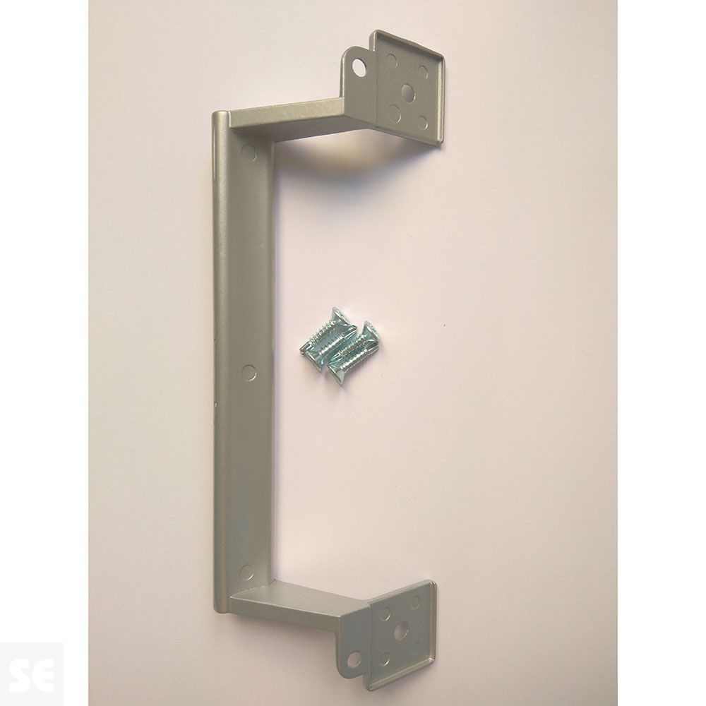 Asa Tirador Cierre Aluminio Plata