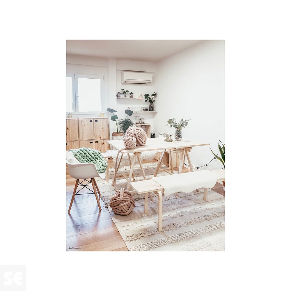 Caballete Deco Blanco