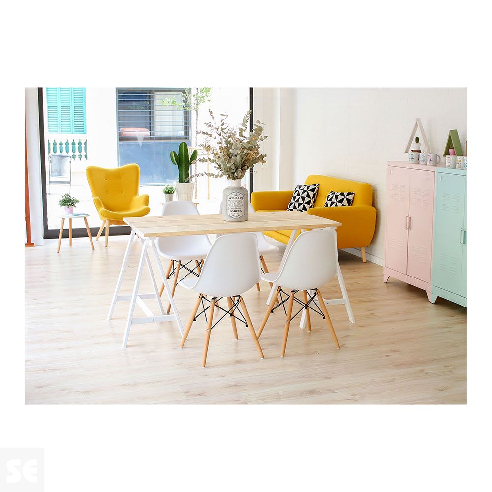 Caballete Deco Blanco