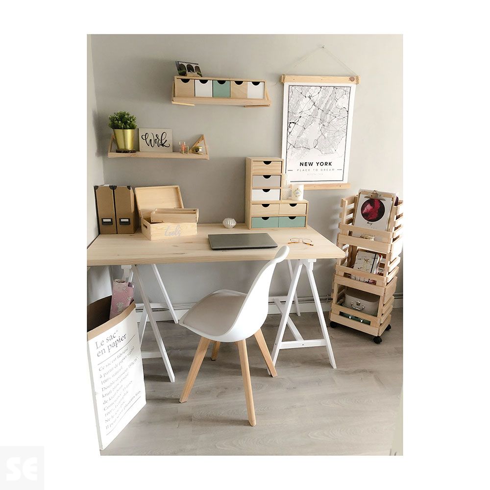 Caballete Deco Blanco