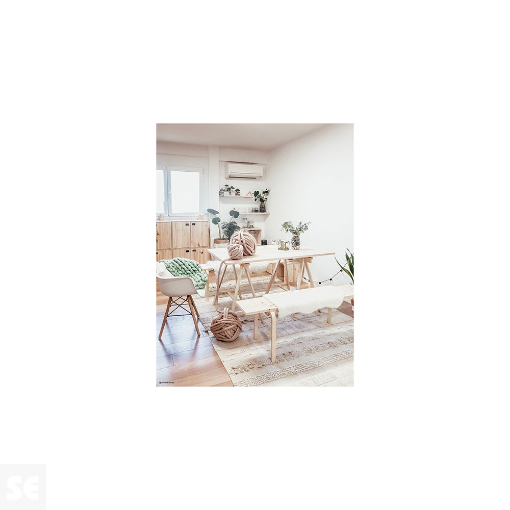 Caballete Madera Deco Sin Barnizar