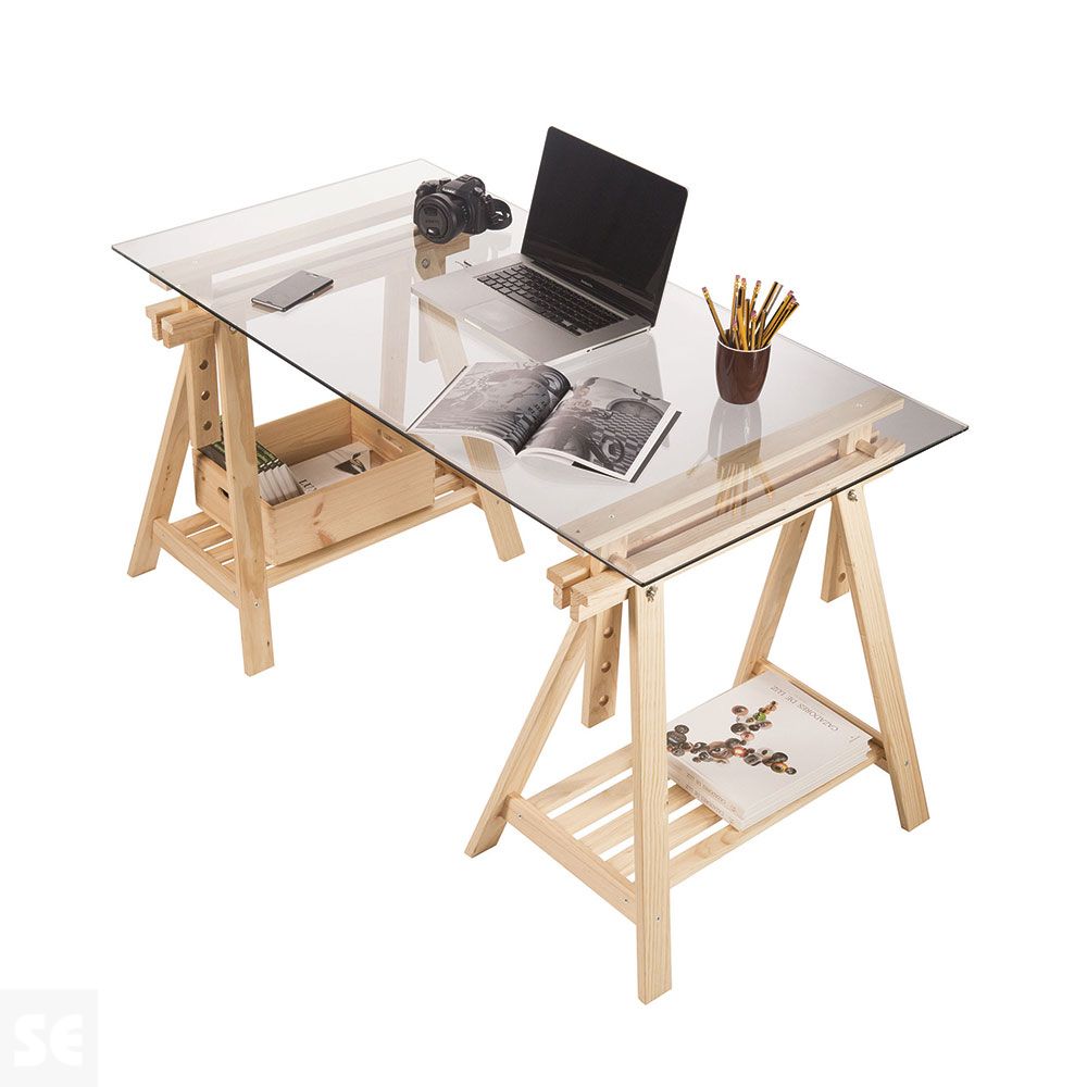 Caballetes Madera Pino Graduable