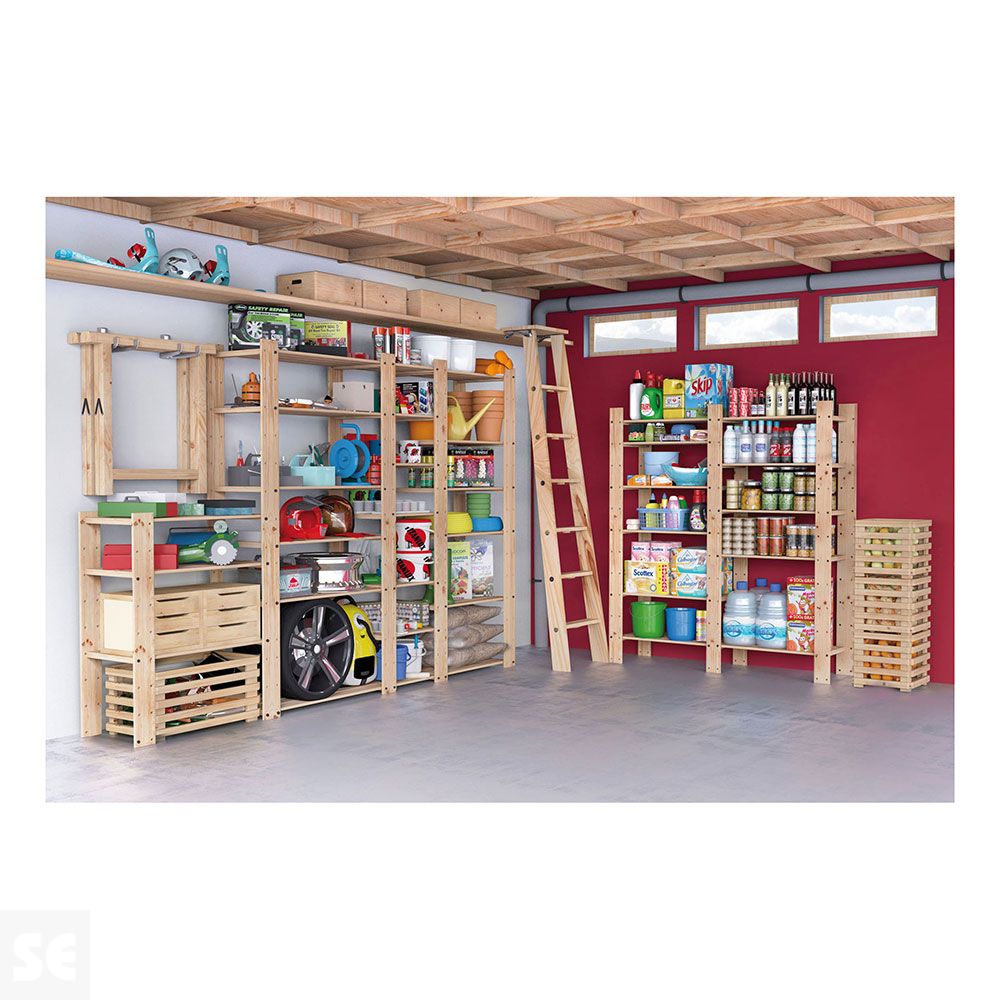 Estantería Pino Evolution 3 Estantes 111x76