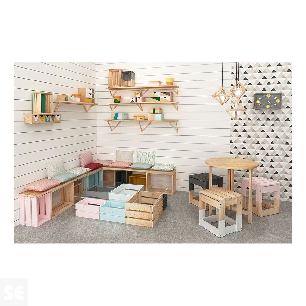 Escuadra Madera 3D Triangle 200