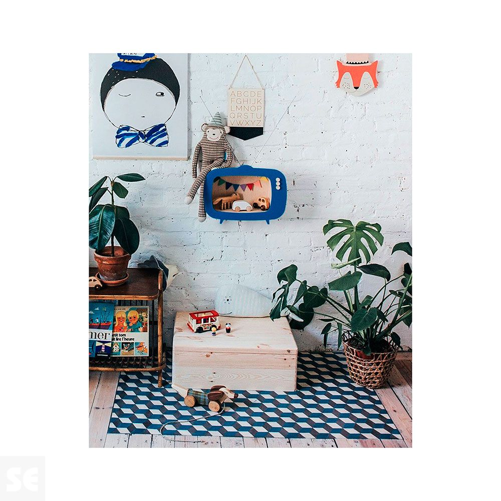 Caja Madera S/Tapa 30x30x30 cm Natural