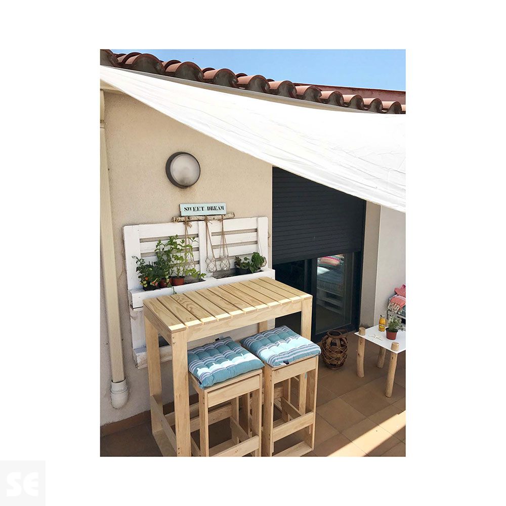 Mesa Rectangular Alto 105x104