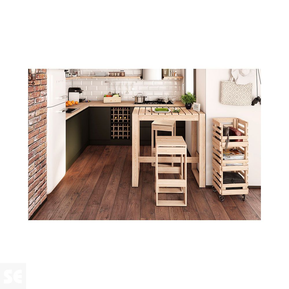 Mesa Rectangular Alto 105x104