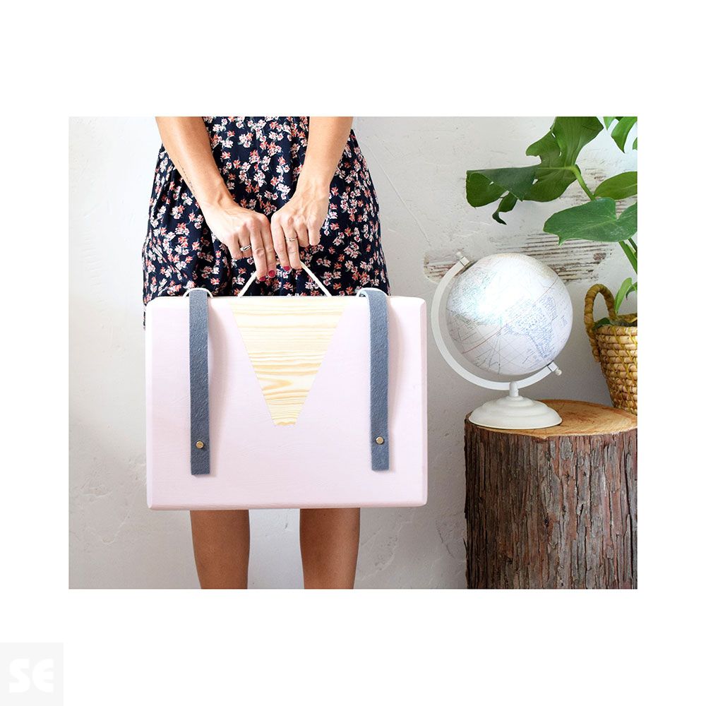 Caja Madera C/Tapa 30x20x14 cm Natural