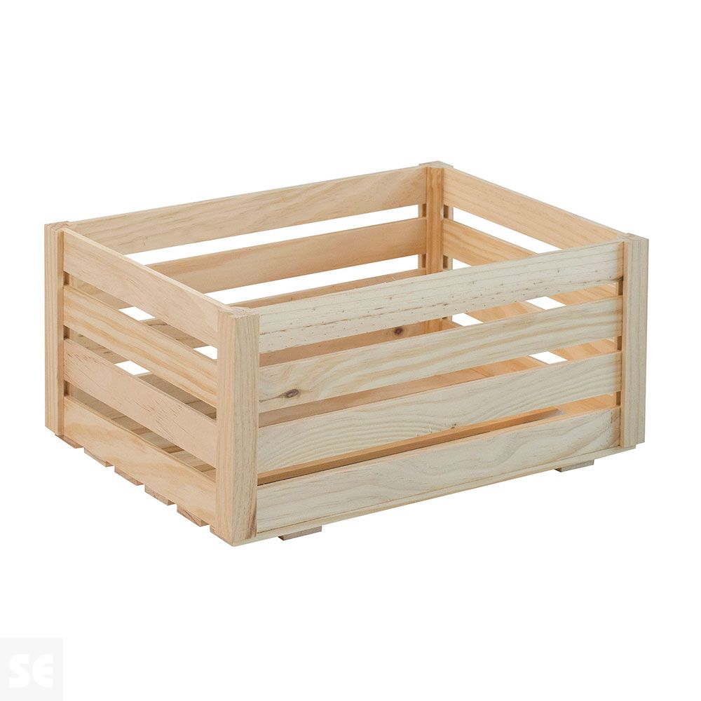 Caja Pino Tablilla Montada 36x25x17 cm