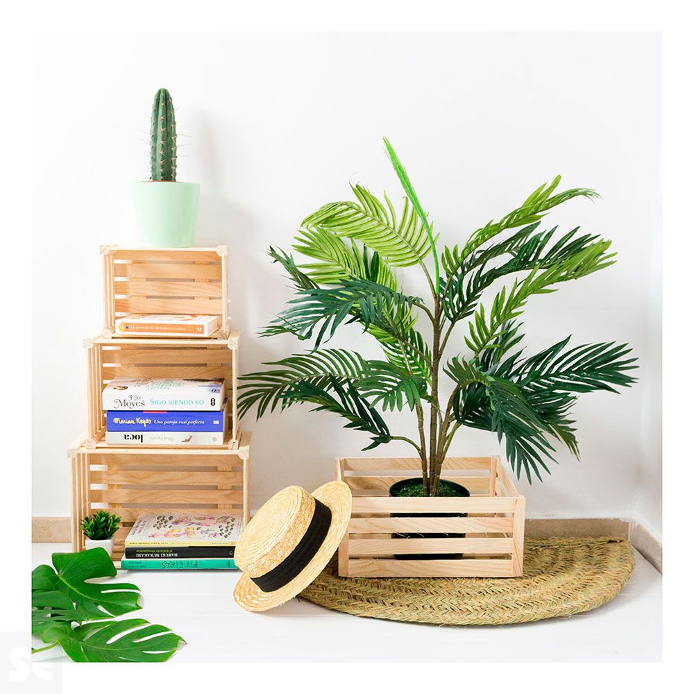 Caja Pino Tablilla Montada 24x15x13 cm