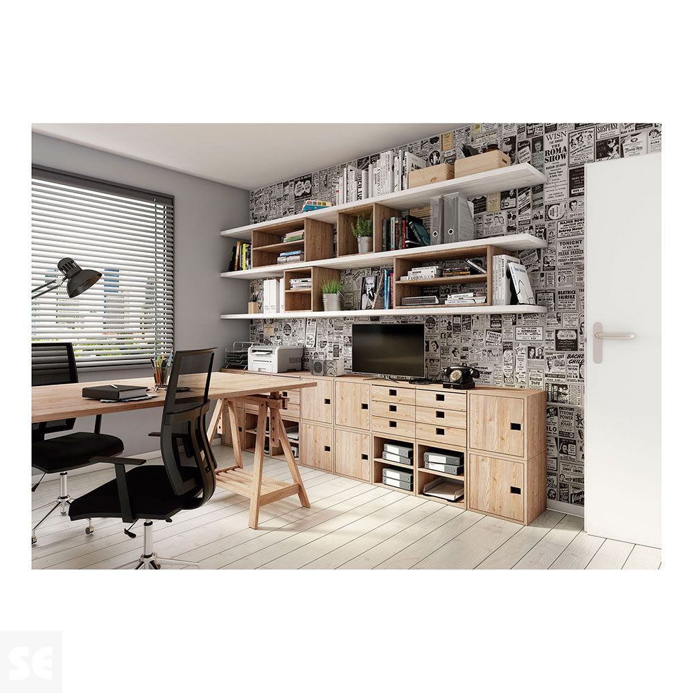 Cubo Dinamic-1/2 Tv S/B Natural