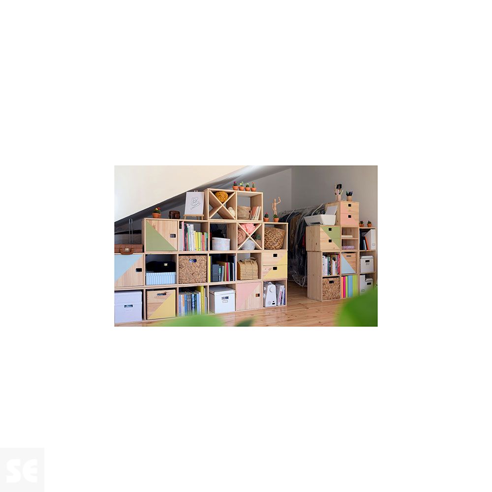 Cubo Dinamic-1/2 Tv S/B Natural