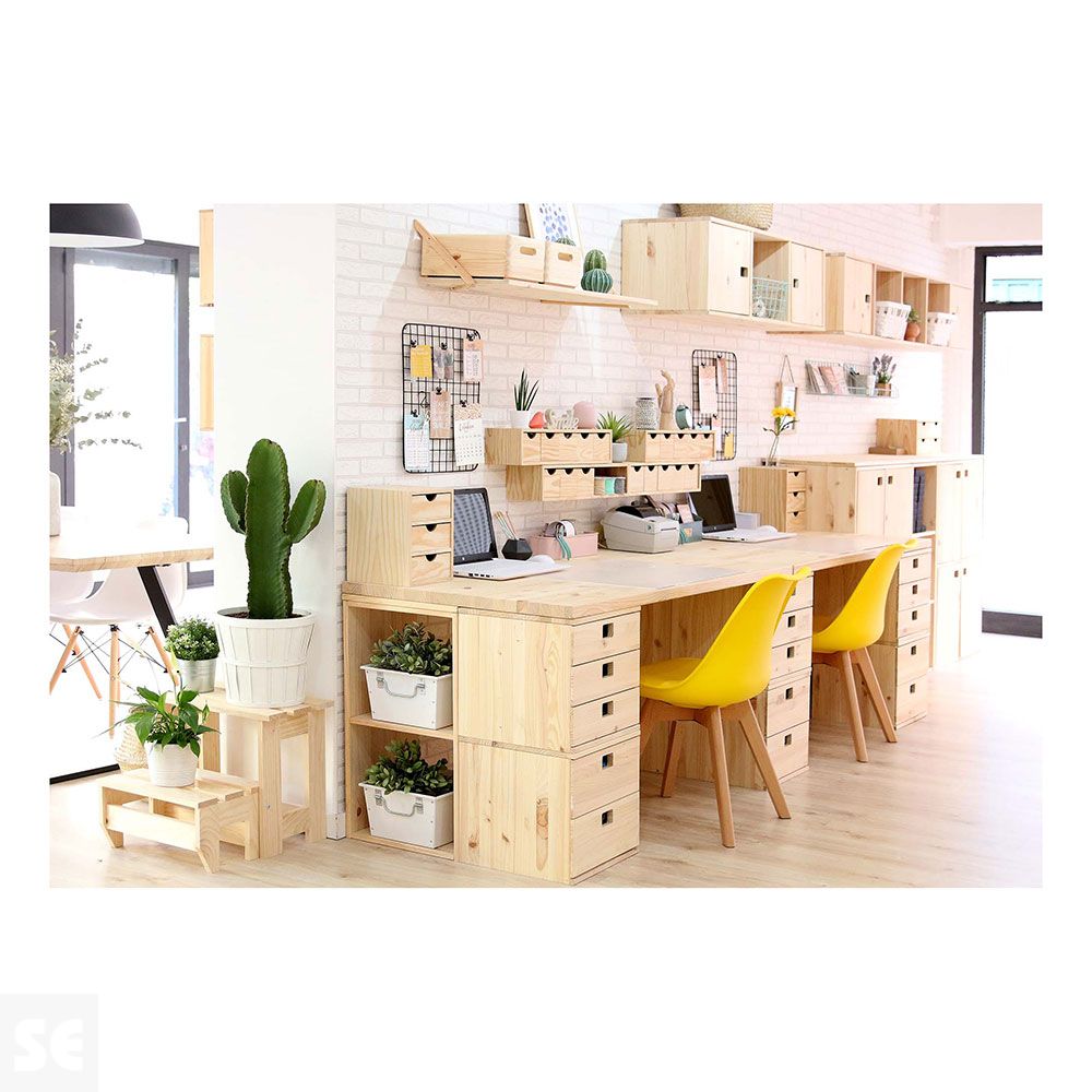 Cubo Dinamic-1/2 Tv S/B Natural