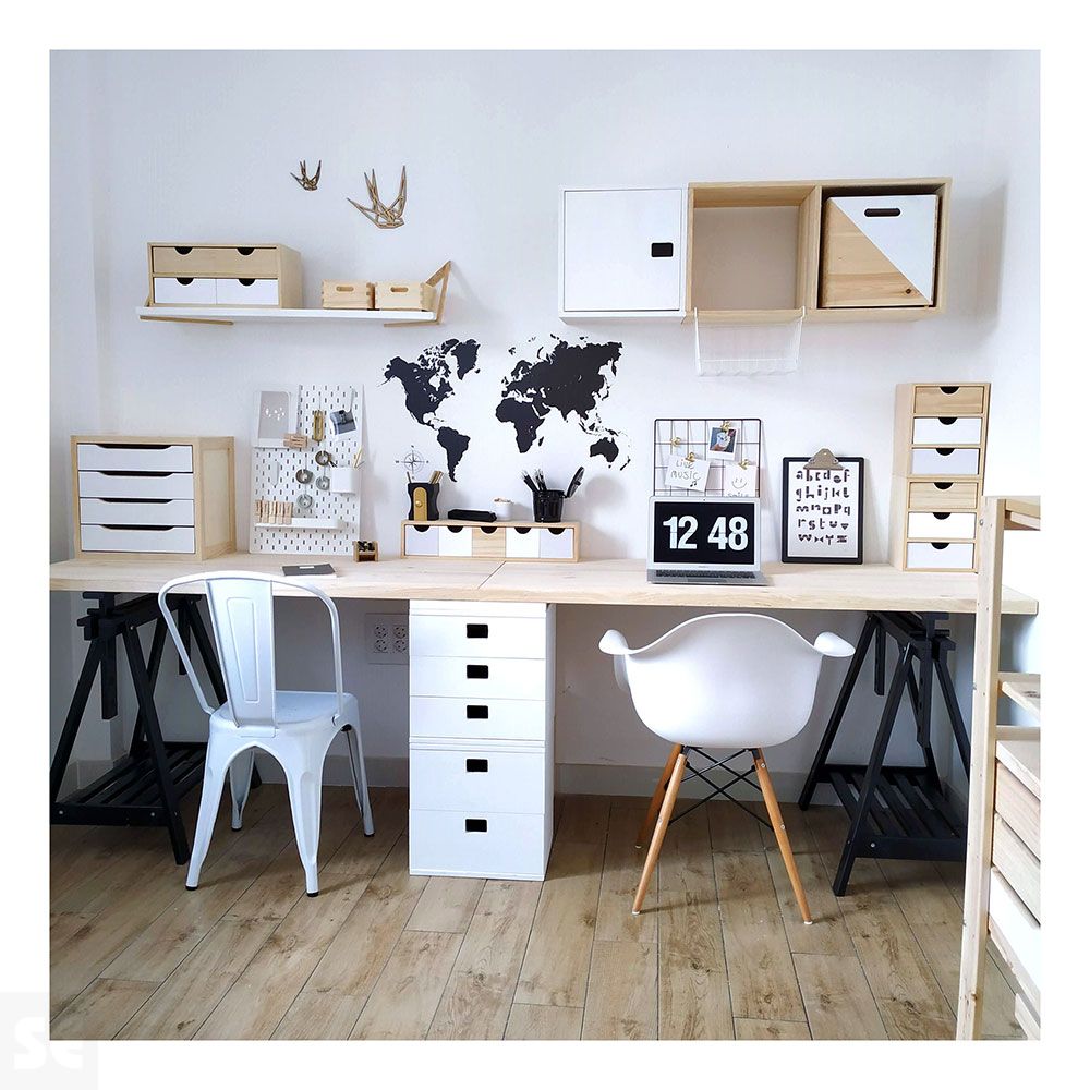 Cajonera Interior 5 Cajones Natural  39x30x45