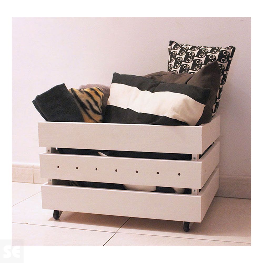 Cajonera Encajable Madera 38x51x28 cm