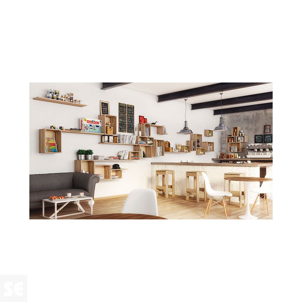 Cajonera Encajable Madera 38x51x28 cm