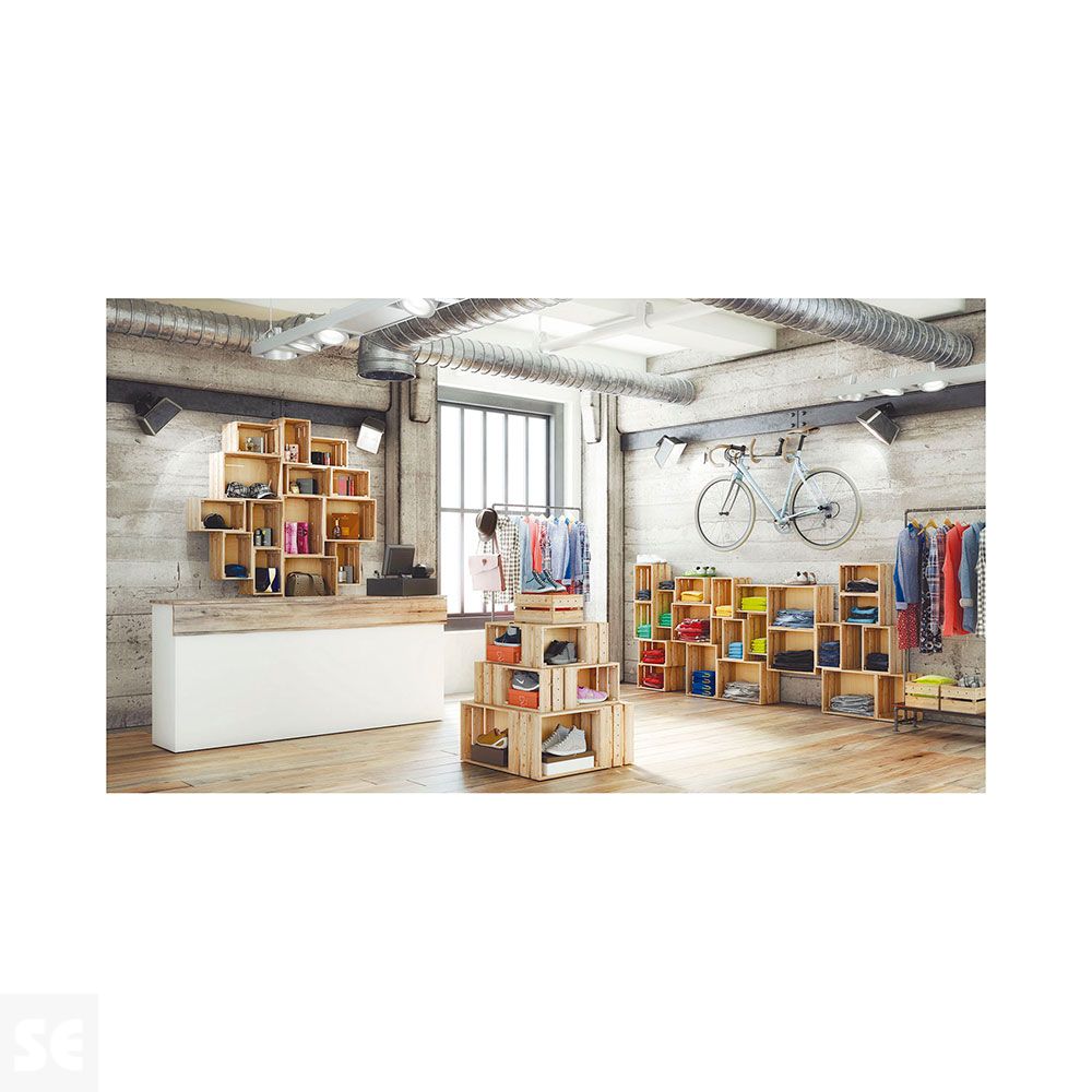 Cajonera Encajable Madera 38x51x28 cm