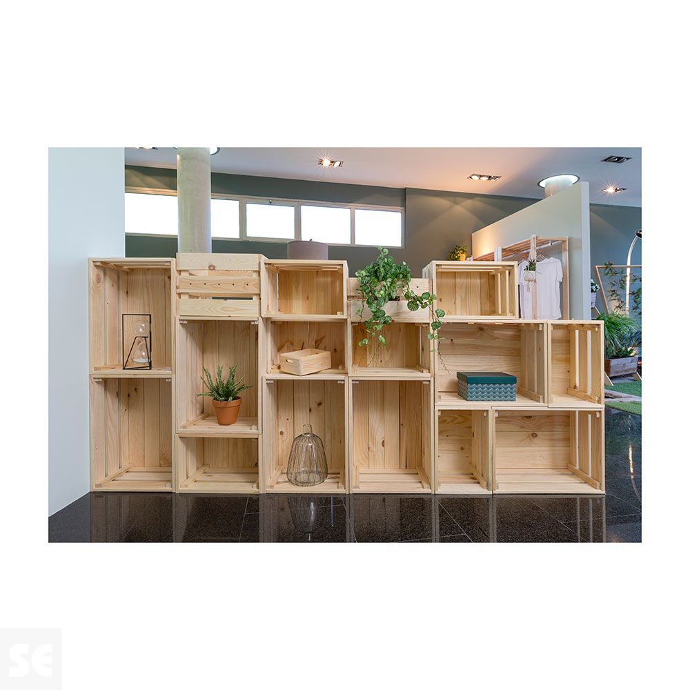 Cajonera Encajable Madera 38x51x28 cm