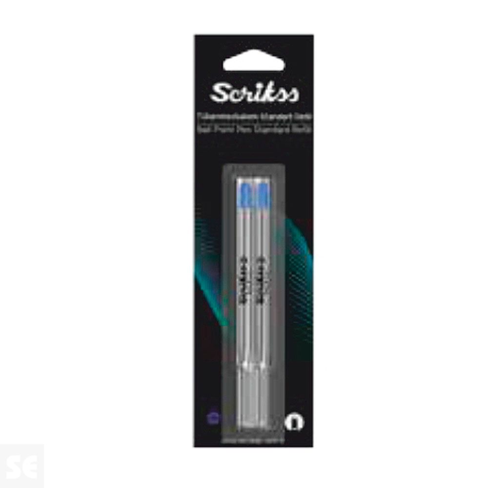 Scrikss Bl 2 Recambio bolígrafo Standard Azul Mod 76566