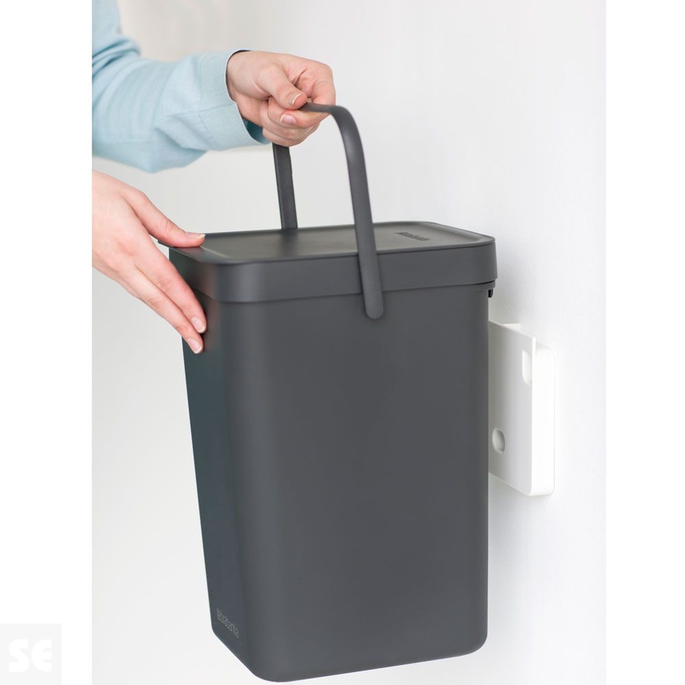 Sort & Go, Cubo de Desperdicios Gris 12 l